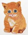 Lifeng Embroidery Cute Puppy cloth Patch Embroidery patch Computer embroidery Puppy embroidery details Picture
